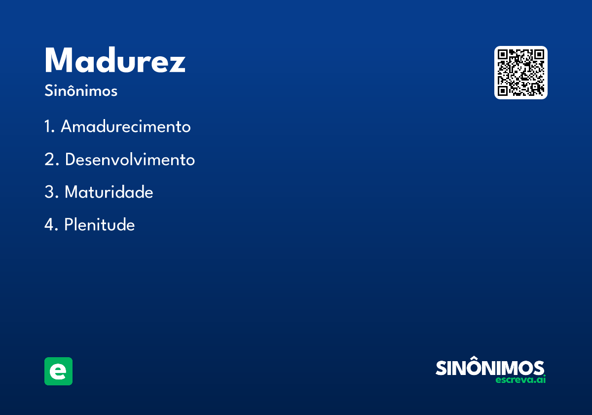 madurez