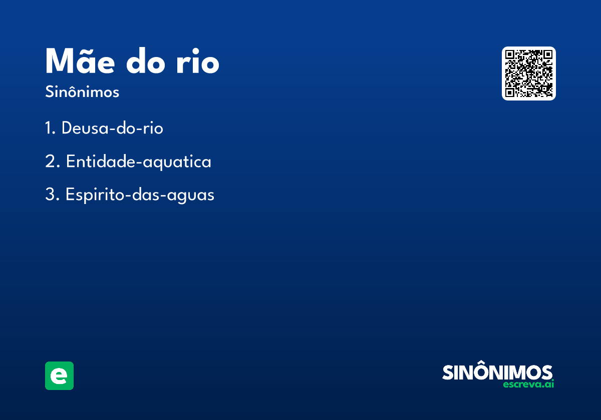 mãe do rio