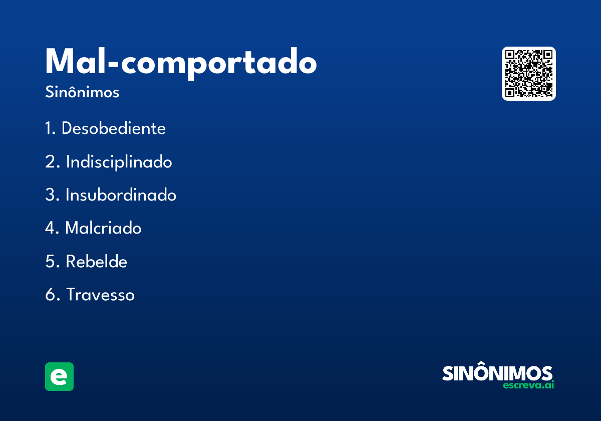 mal-comportado