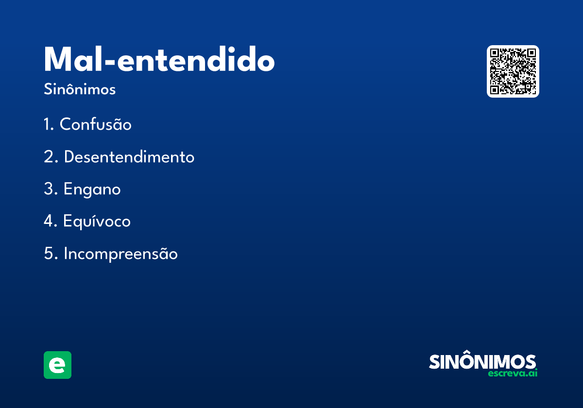 mal-entendido