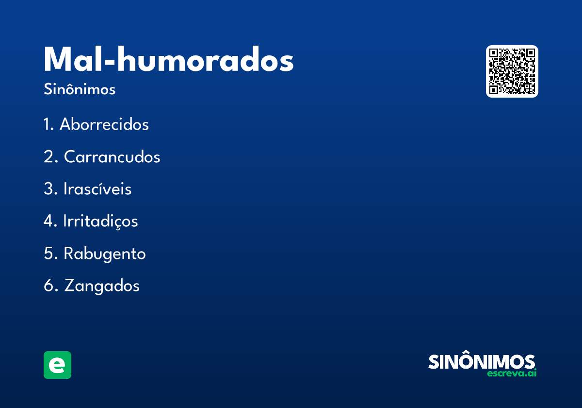 mal-humorados