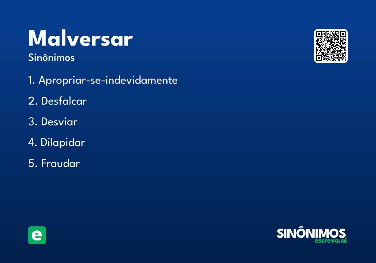 malversar