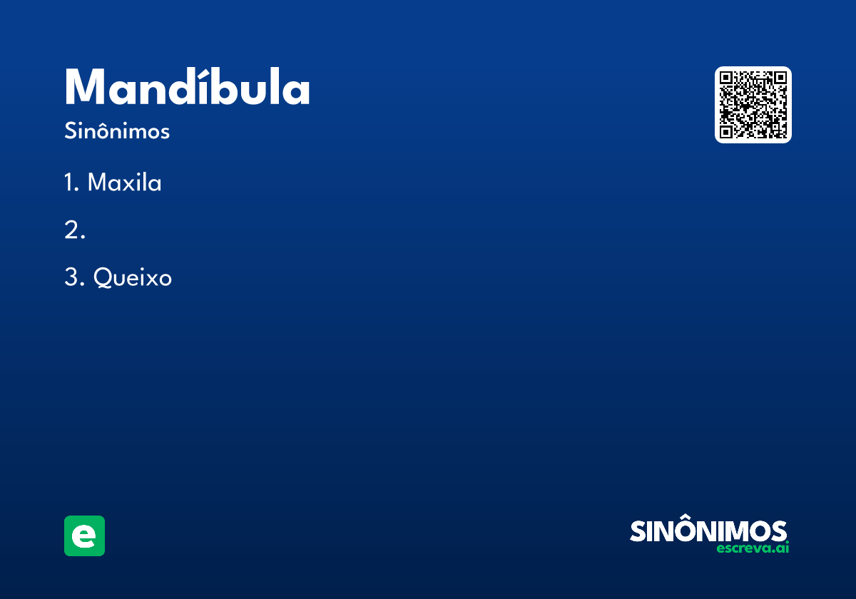 mandíbula