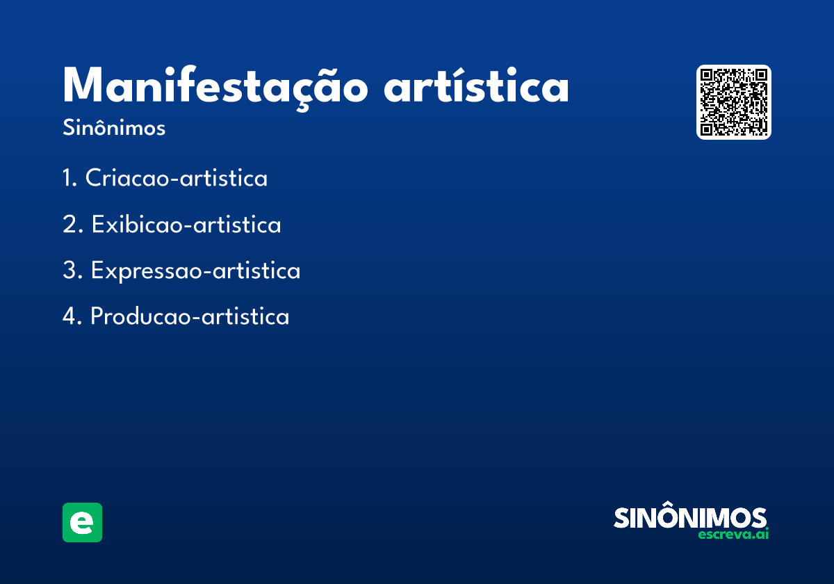 manifestação artística