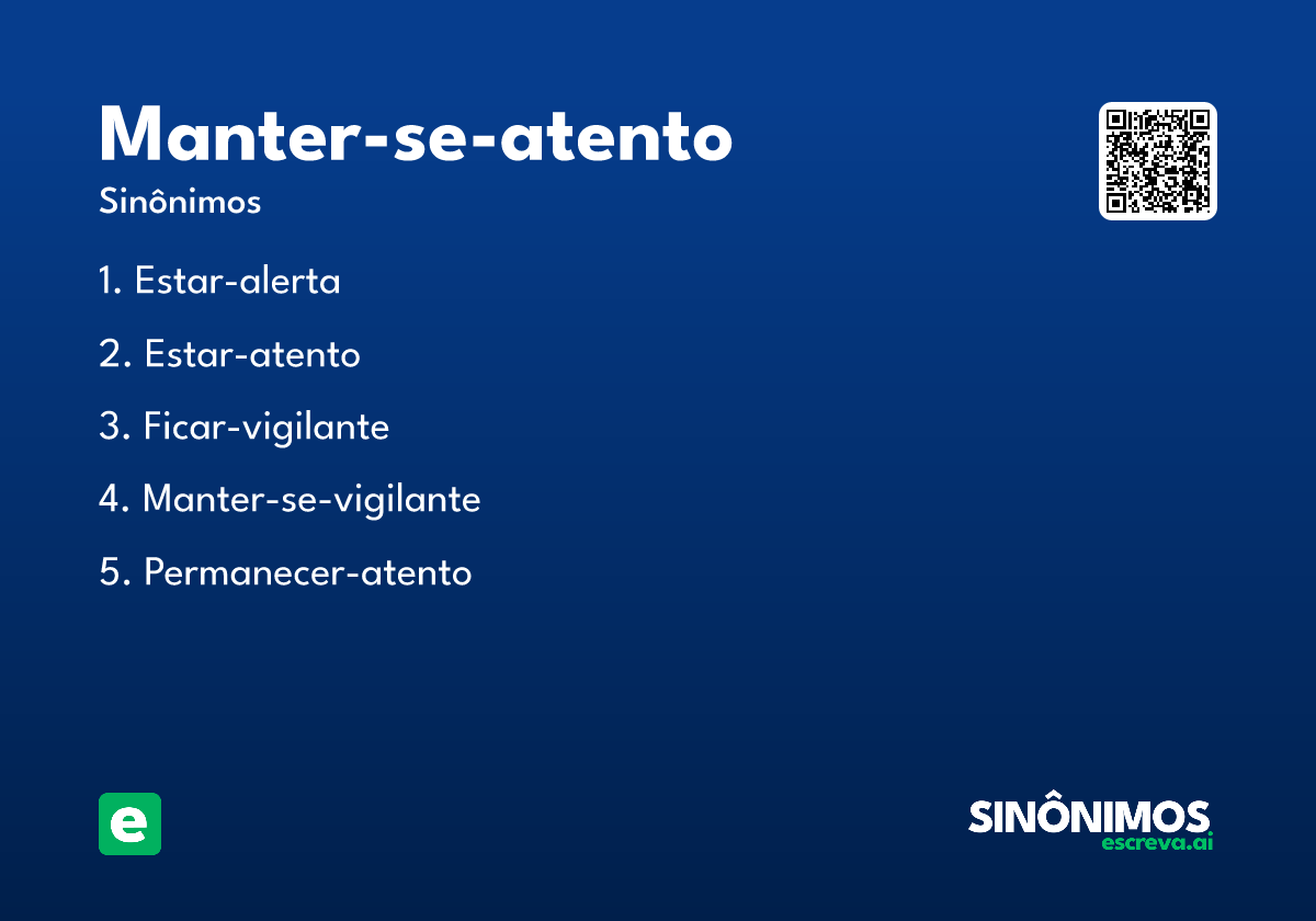 manter-se-atento