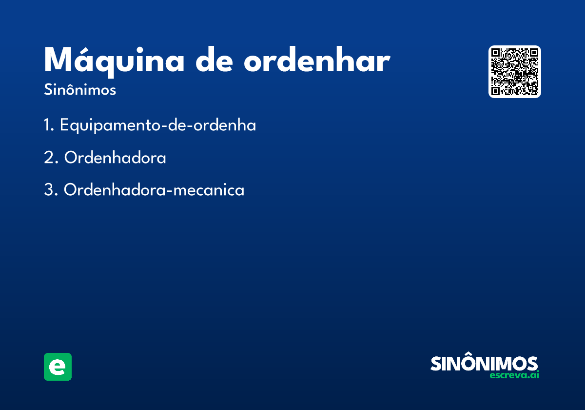 máquina de ordenhar