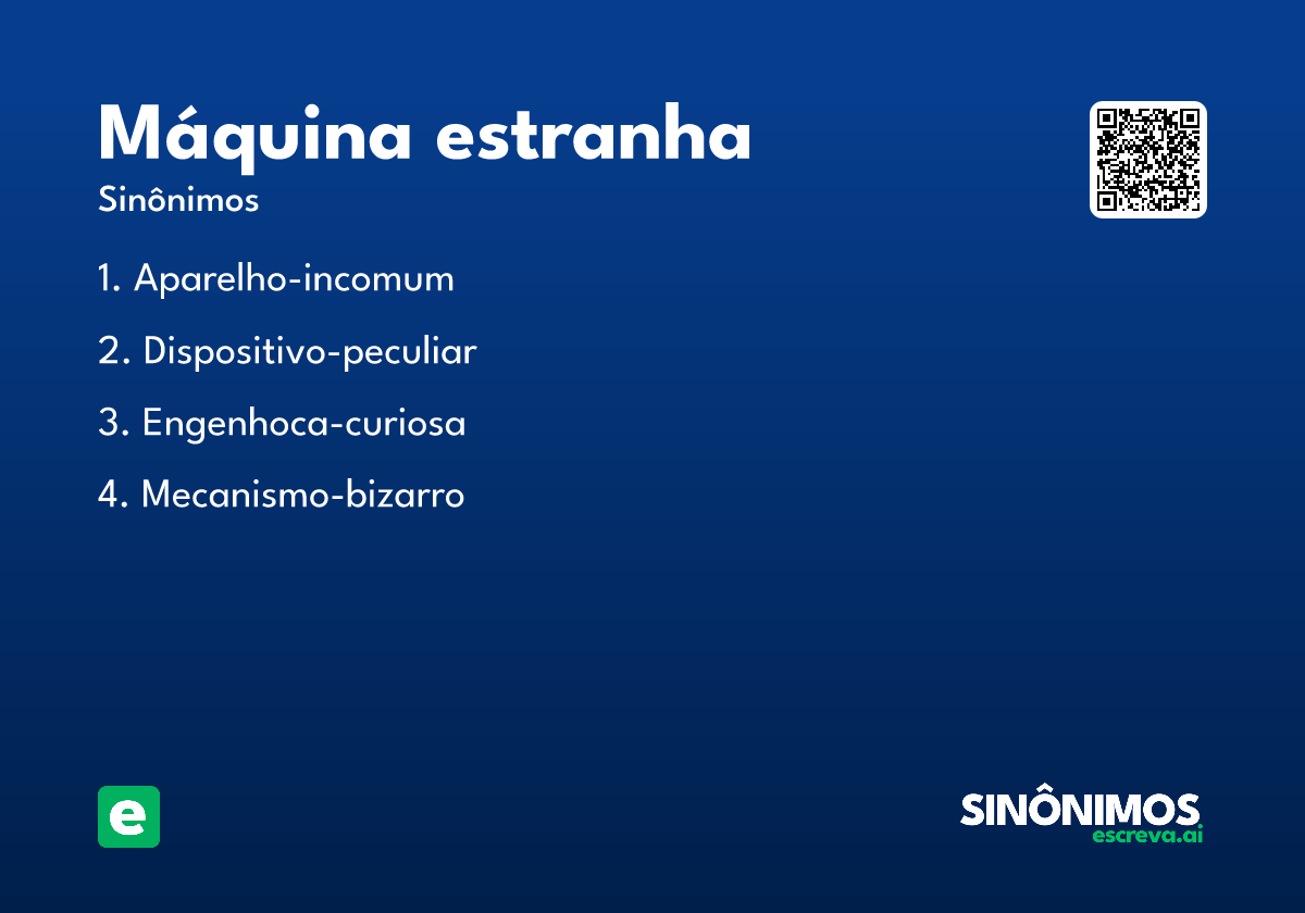 máquina estranha