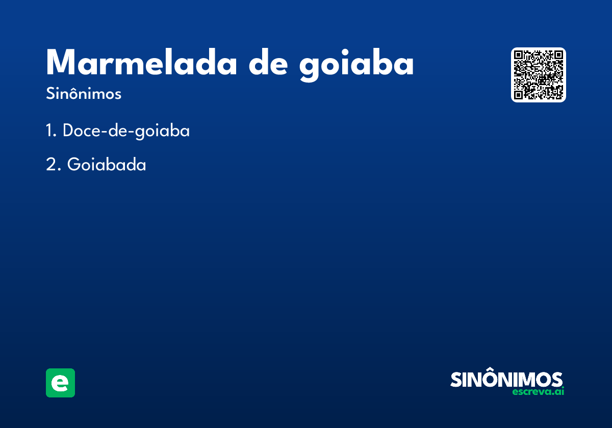 marmelada de goiaba