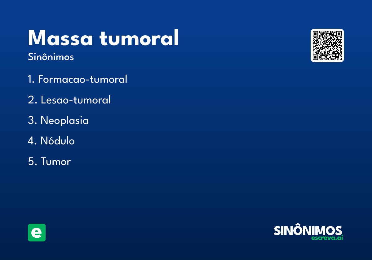 massa tumoral