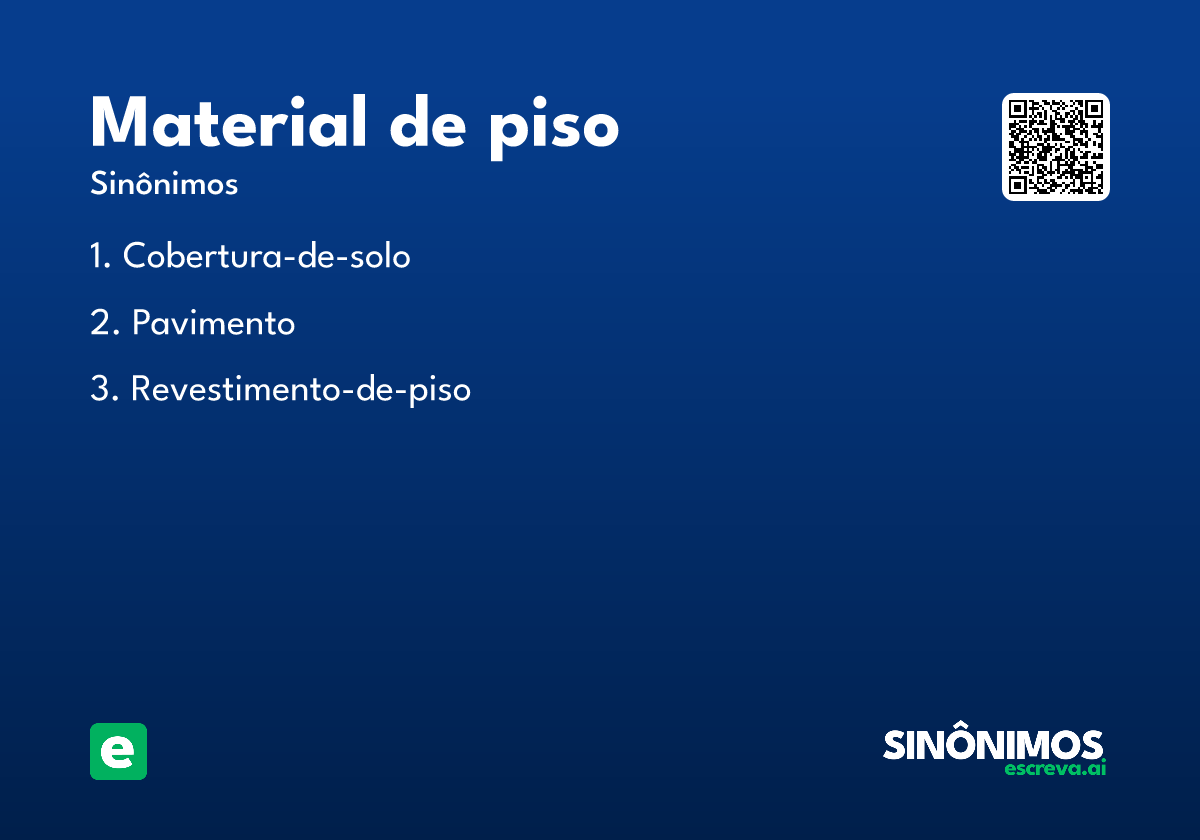 material de piso