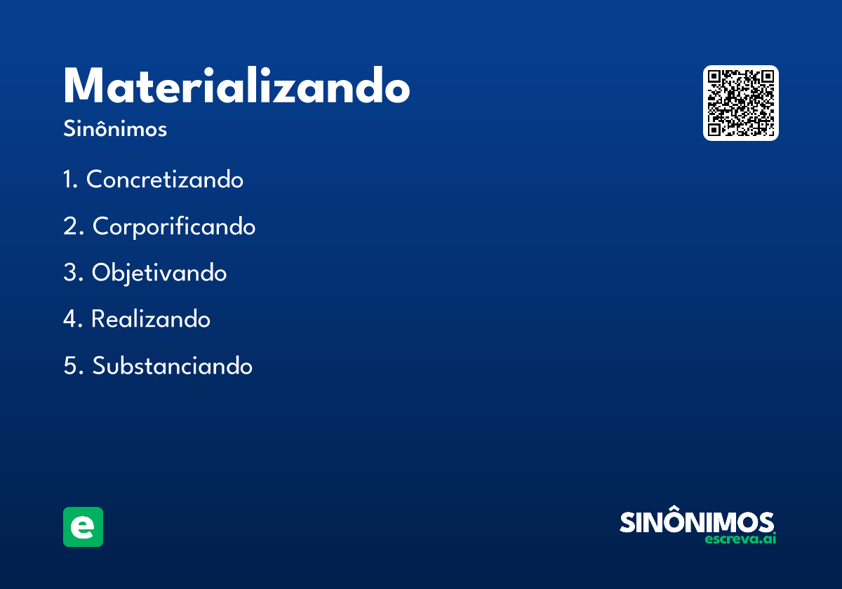 materializando
