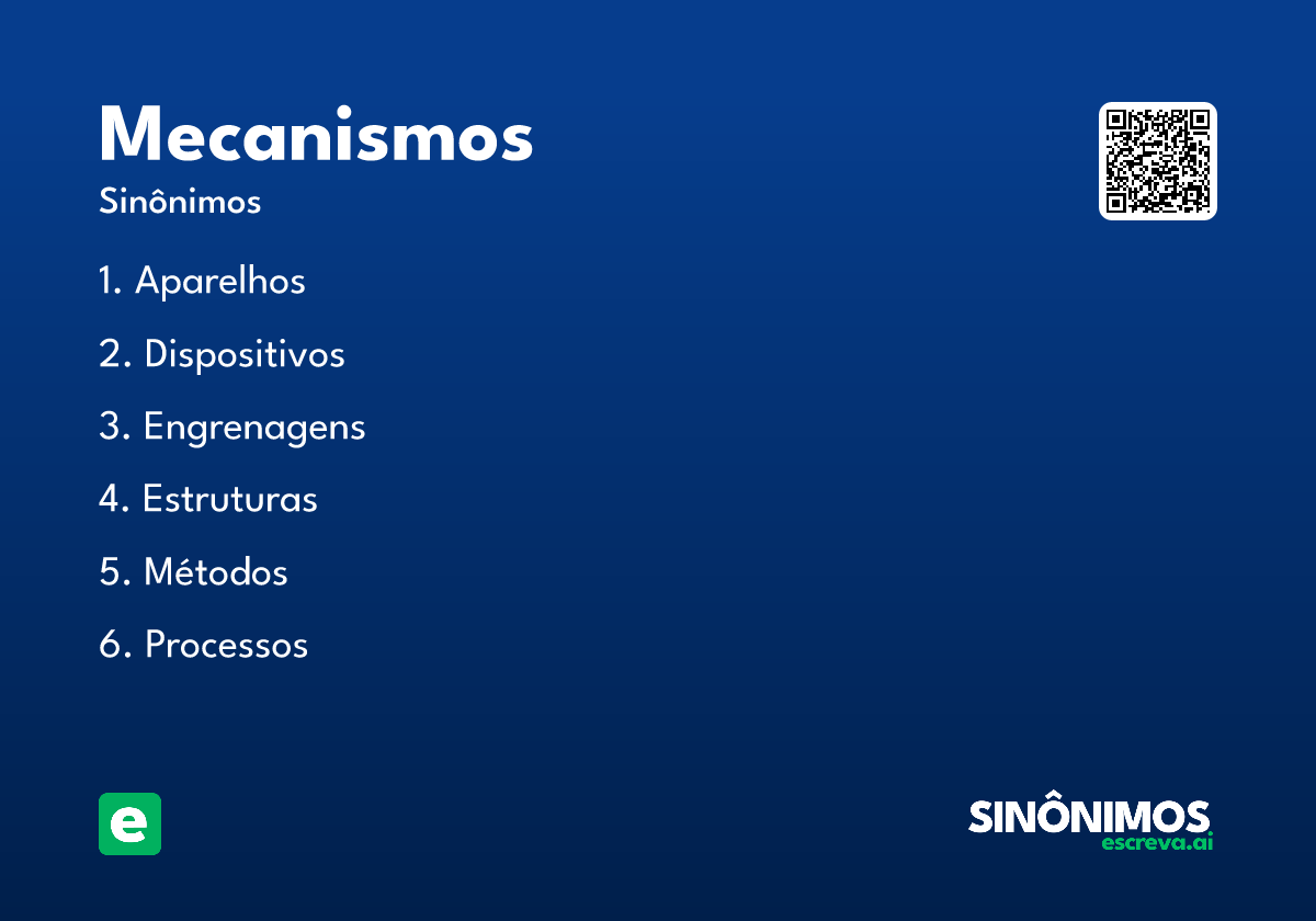 mecanismos