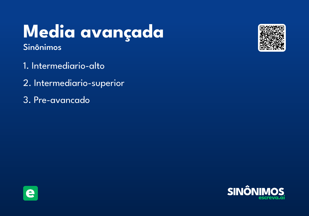 media avançada