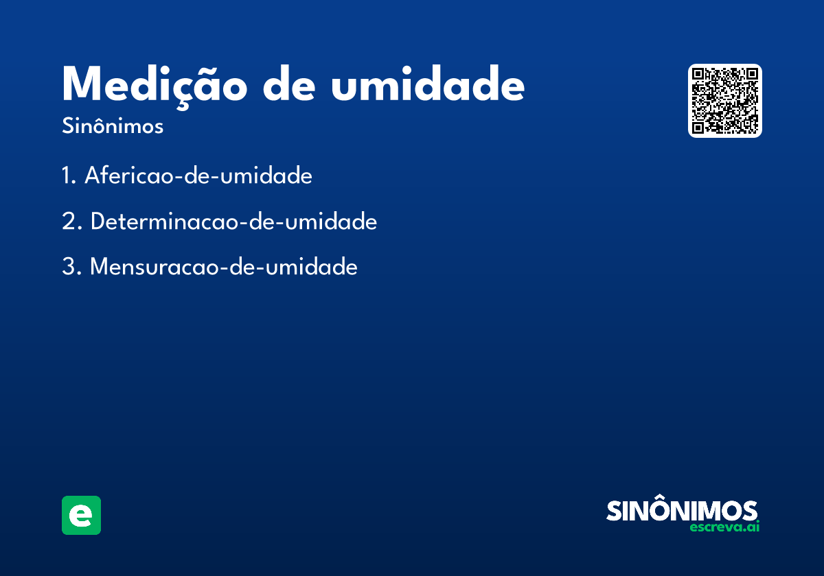 medição de umidade