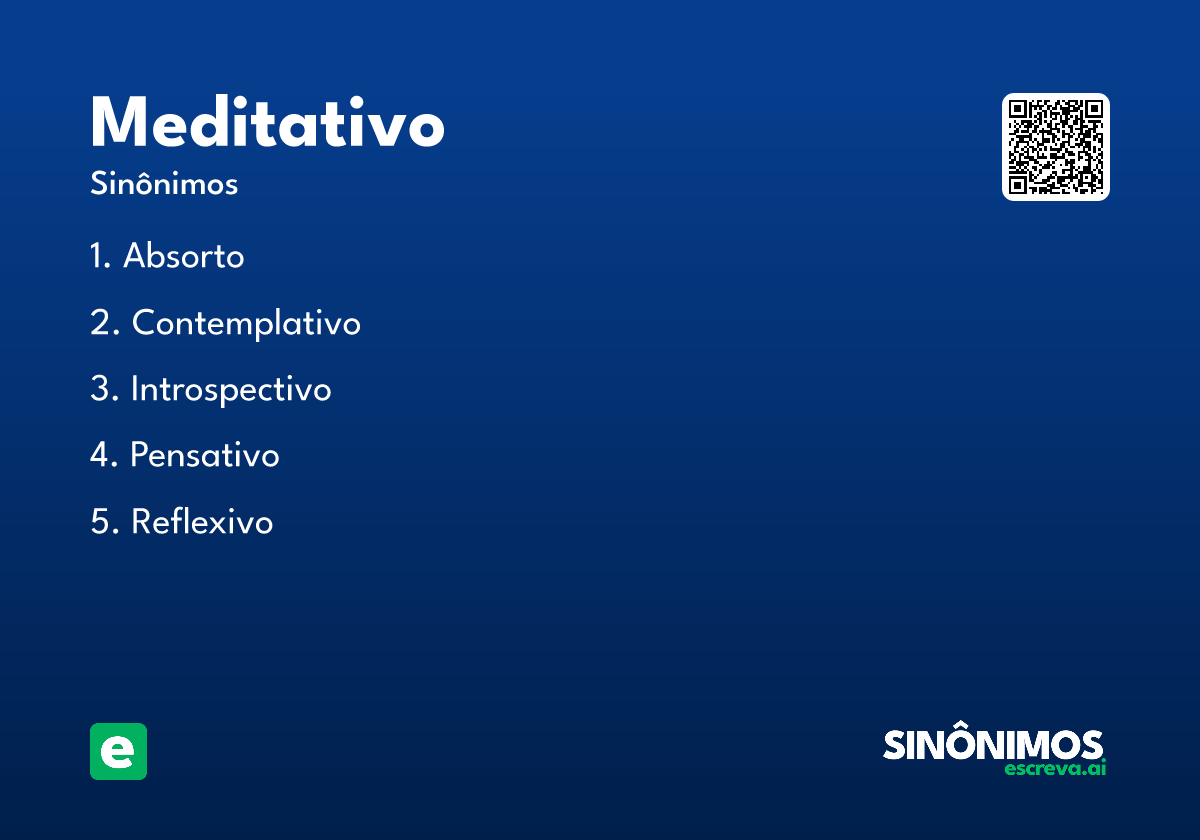 meditativo
