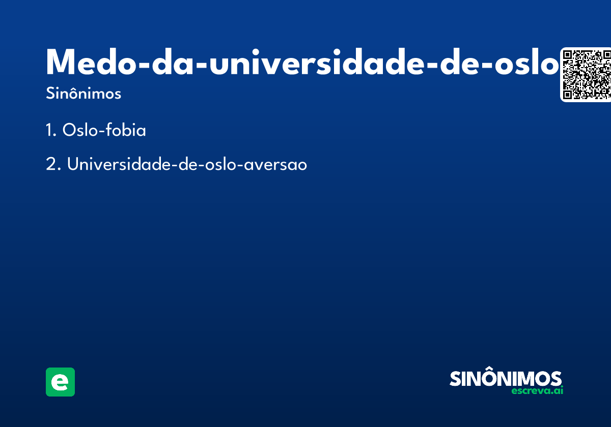 medo-da-universidade-de-oslo