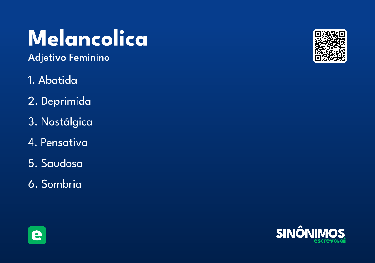 melancolica
