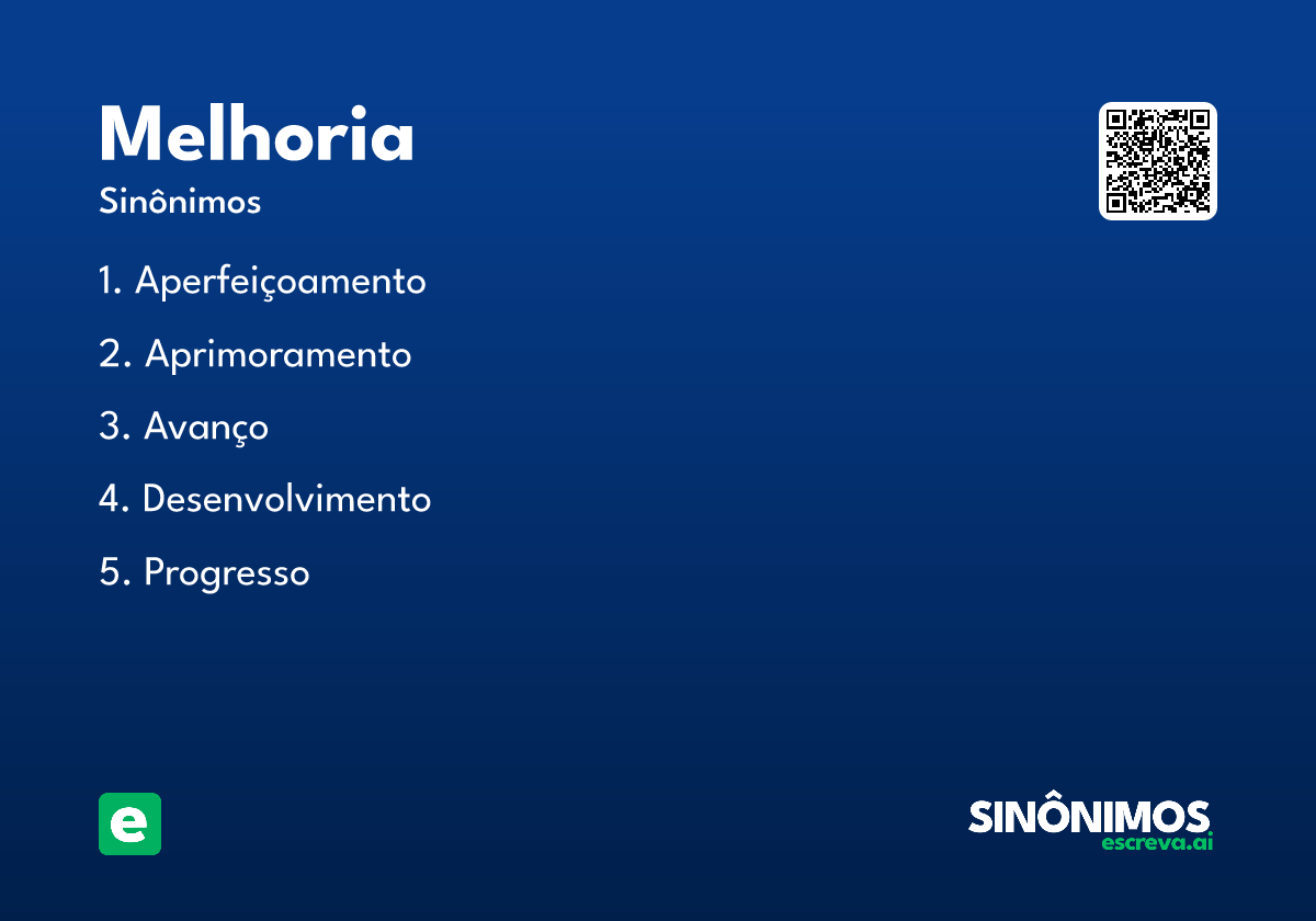 melhoria