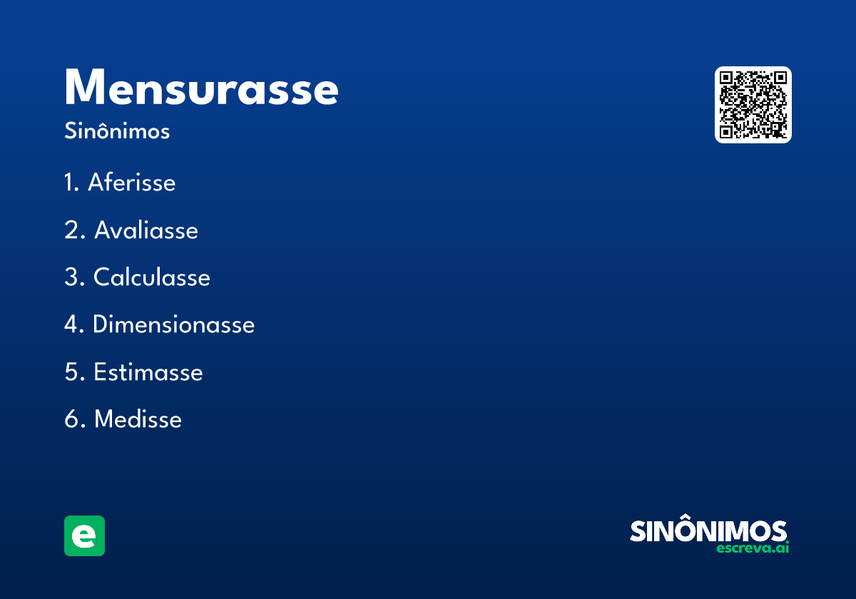 mensurasse