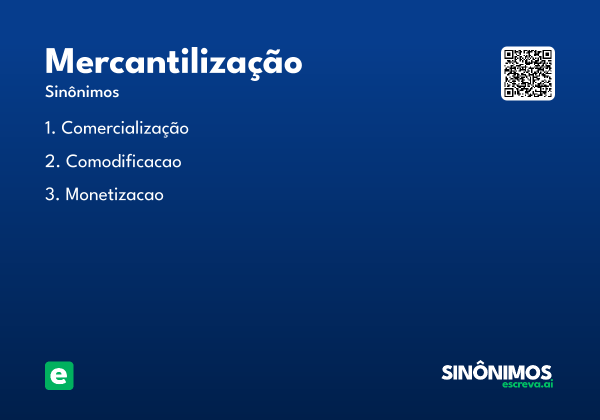 mercantilização