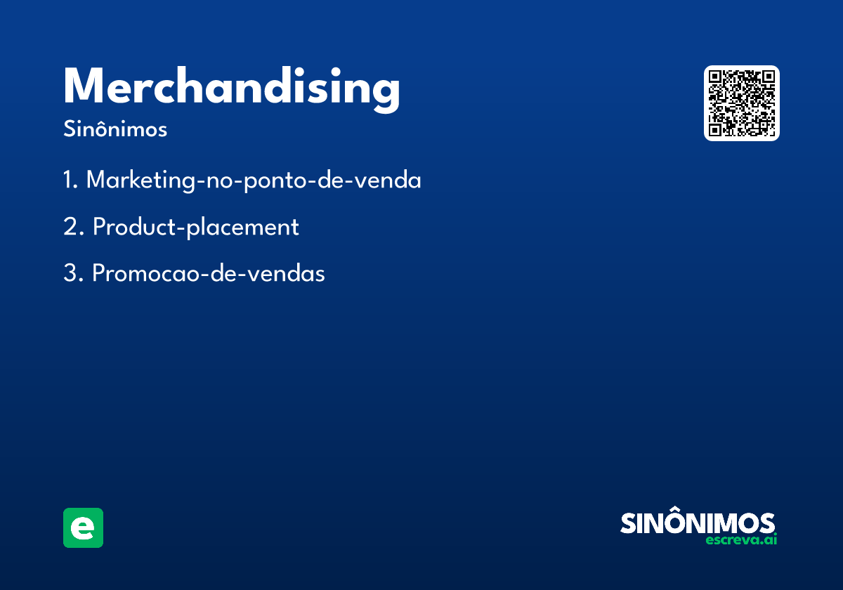 merchandising