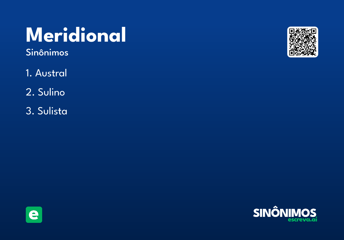 meridional
