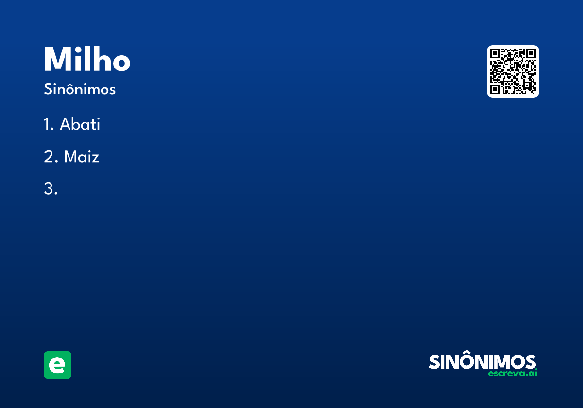 milho