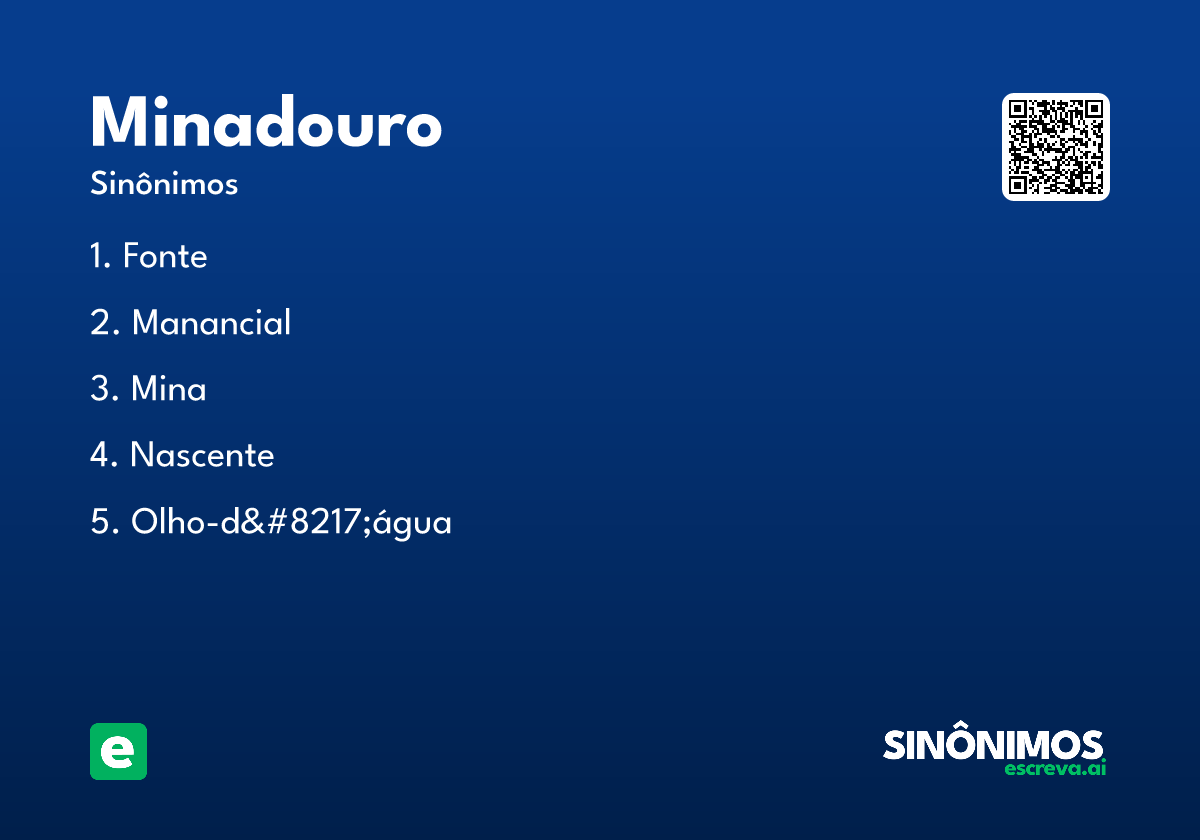 minadouro