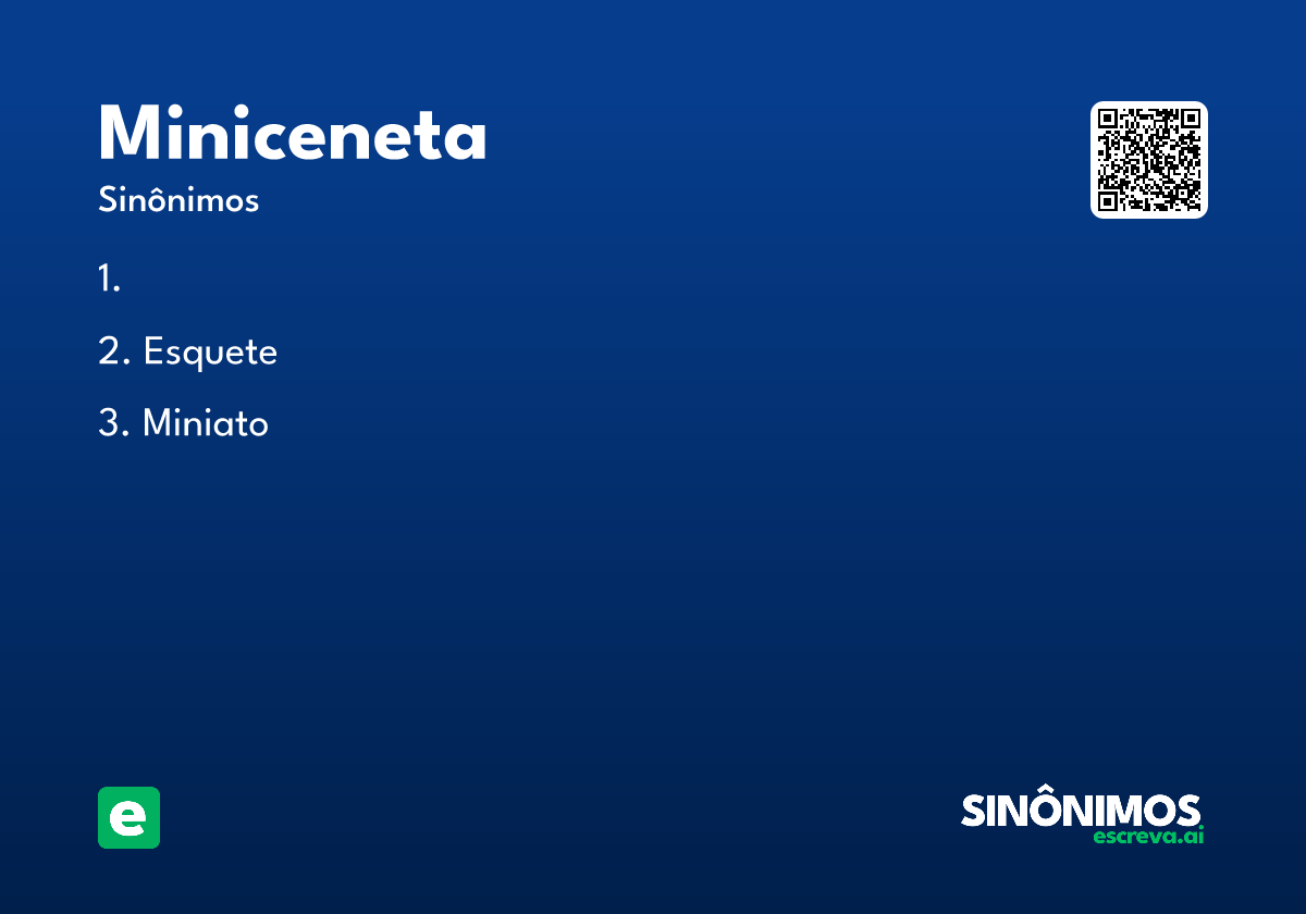 miniceneta