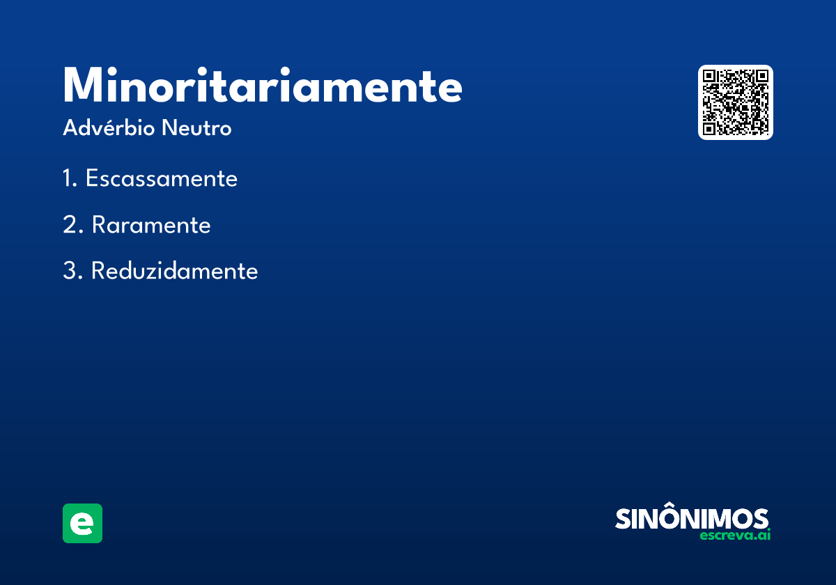 minoritariamente