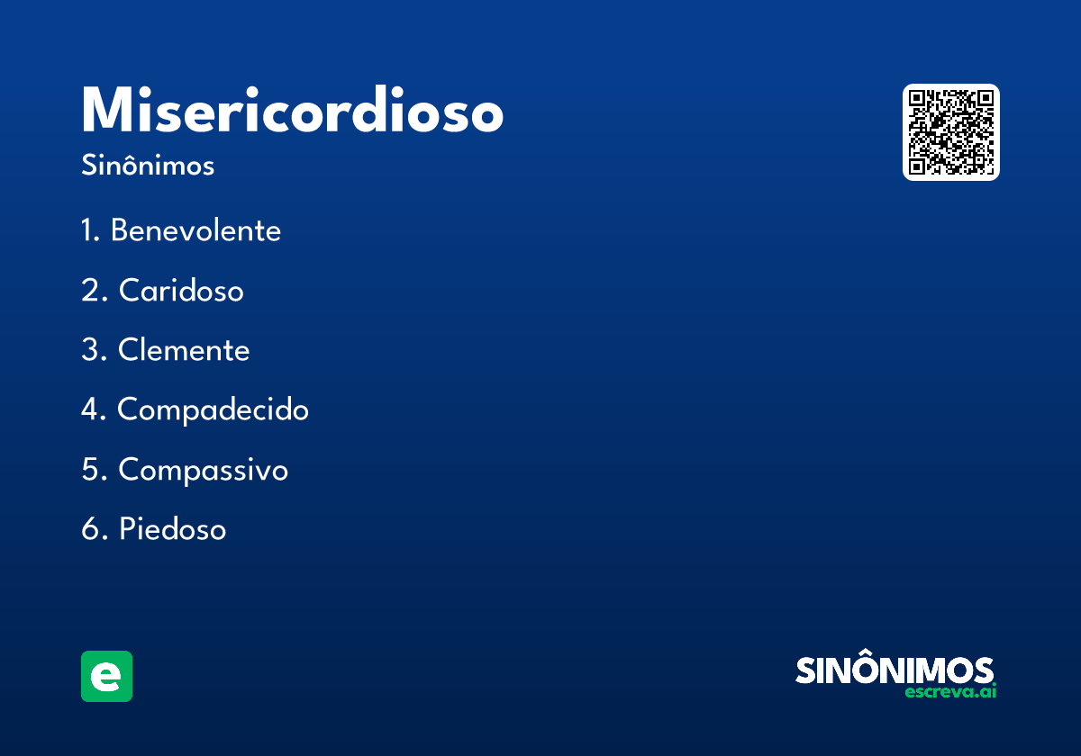 misericordioso