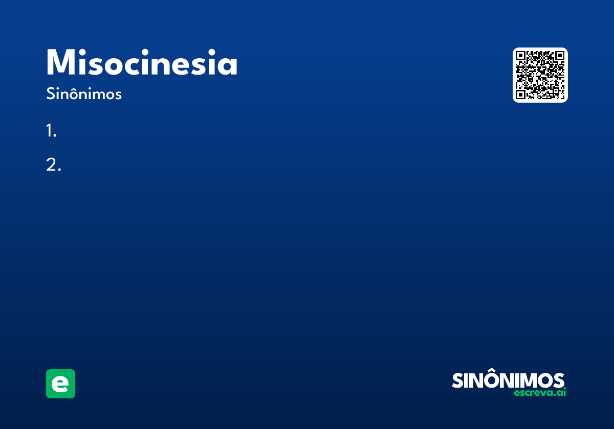 misocinesia