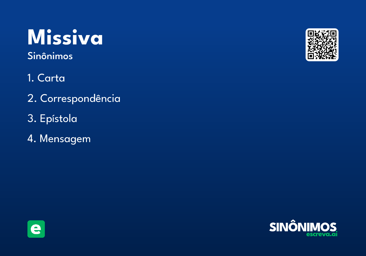 missiva