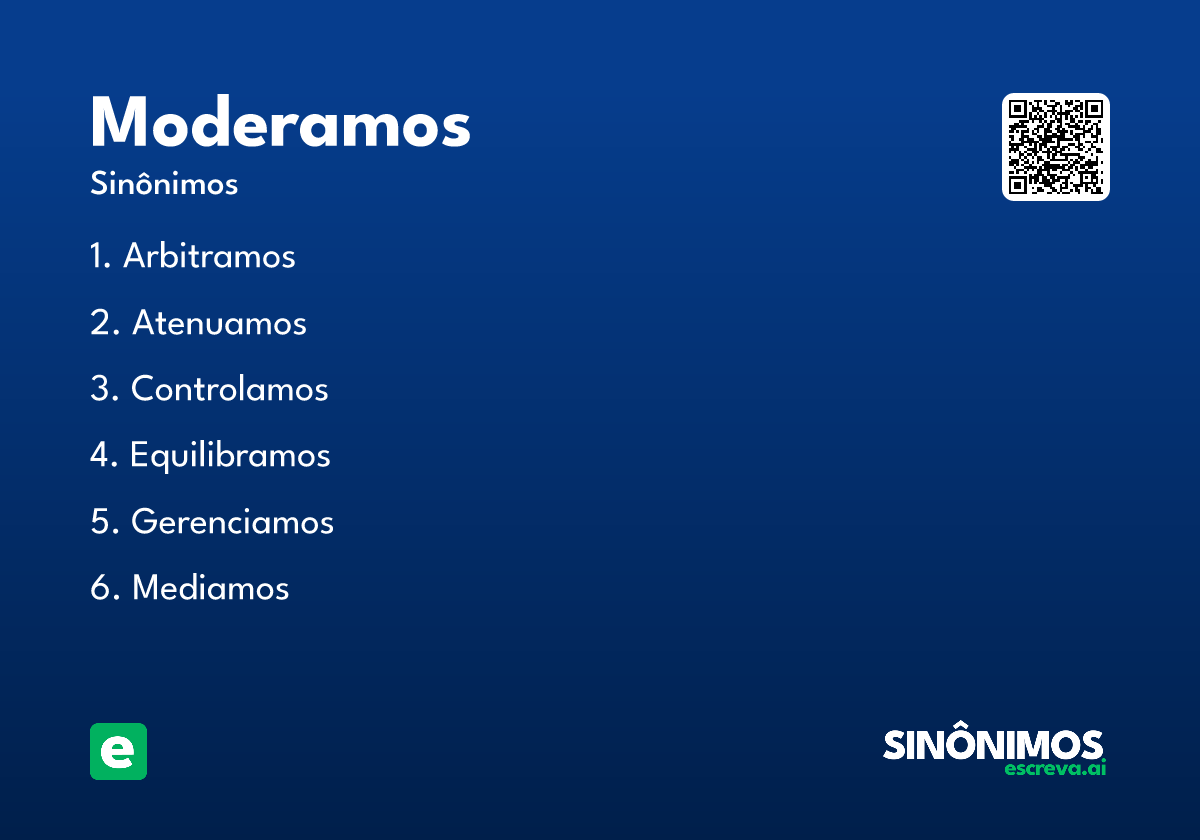 moderamos