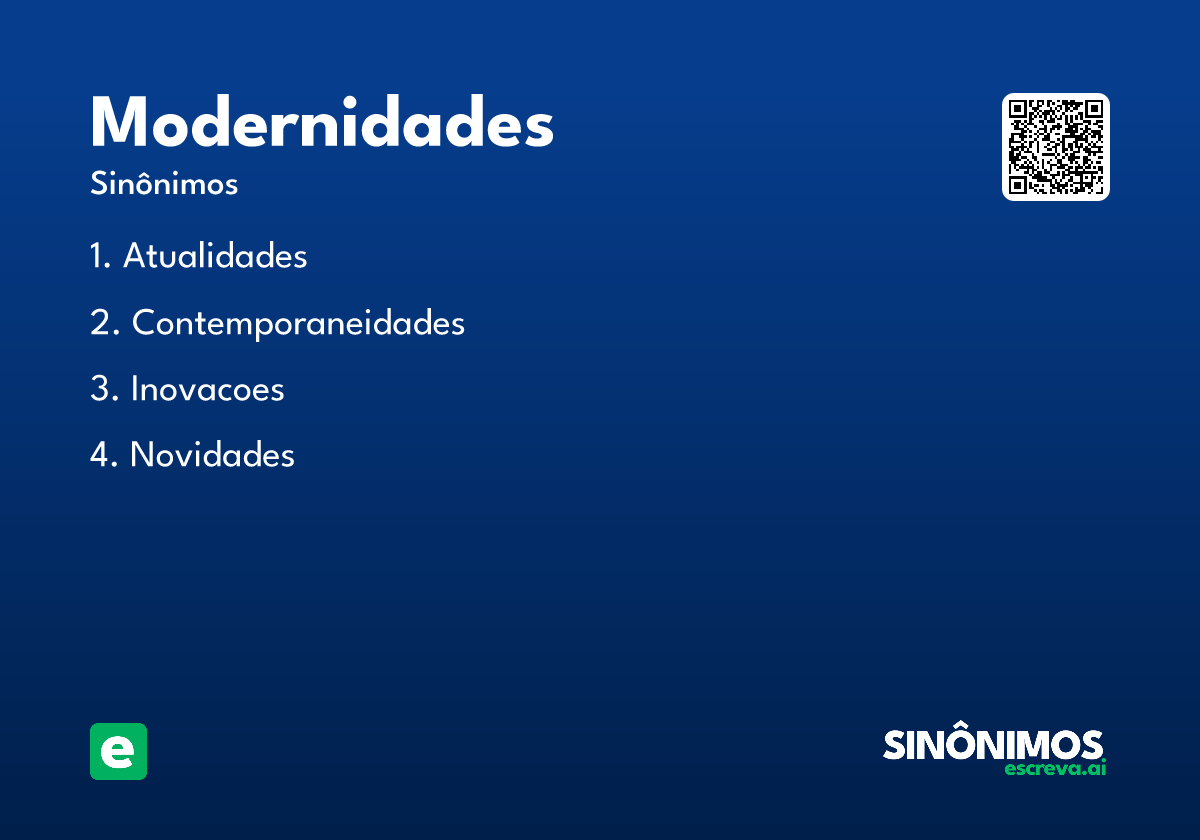 modernidades