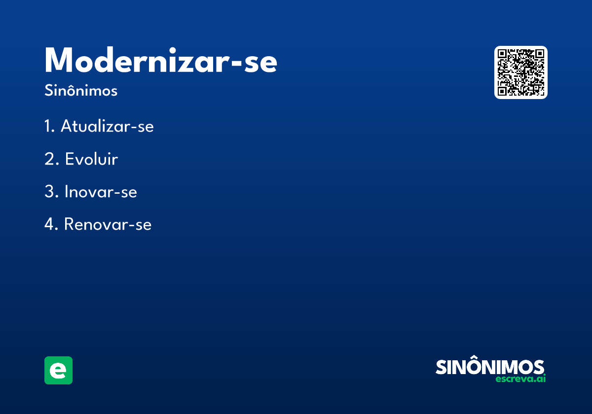 modernizar-se