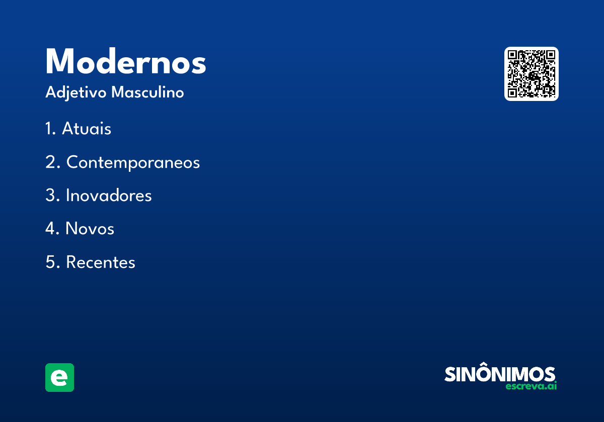 modernos