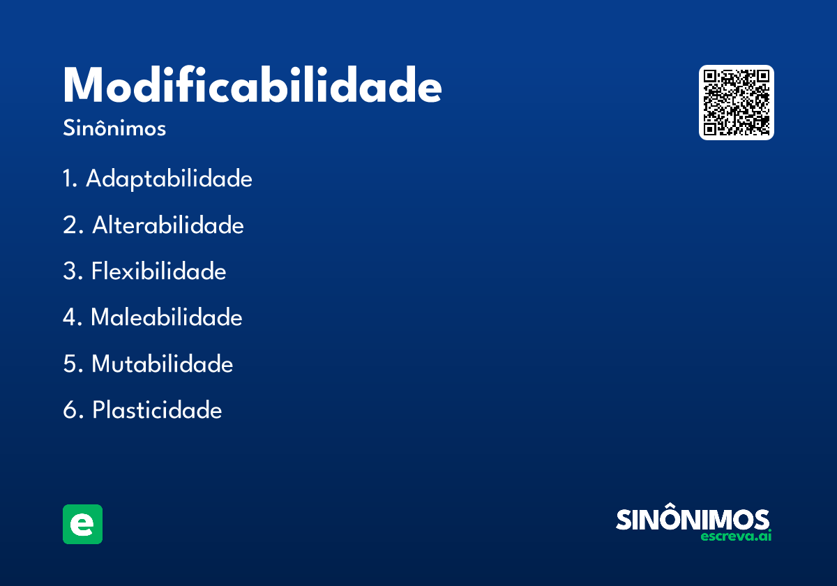 modificabilidade