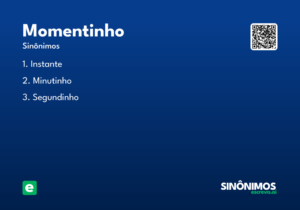 momentinho
