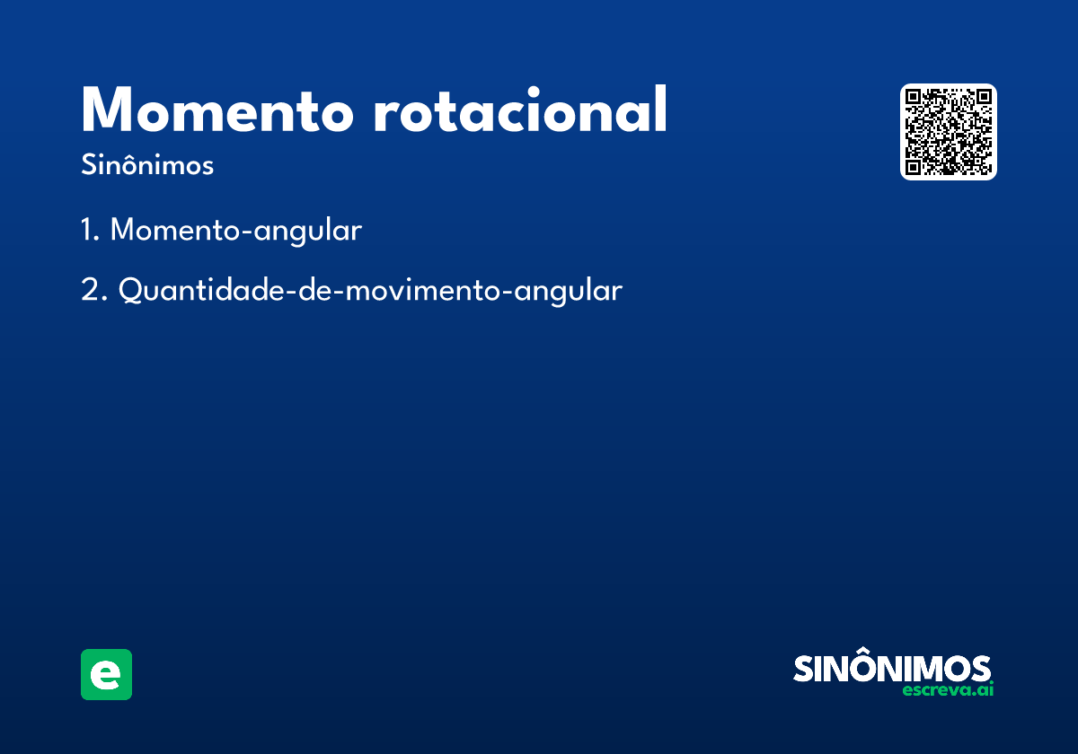 momento rotacional
