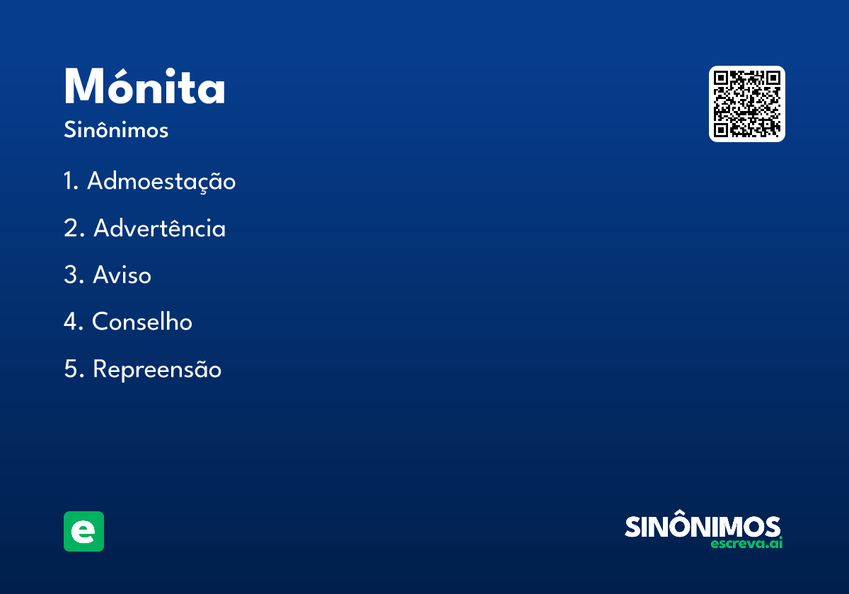 mónita