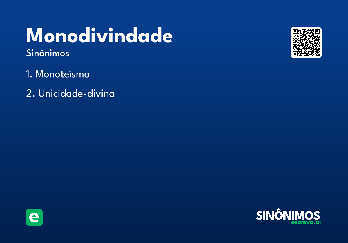 monodivindade