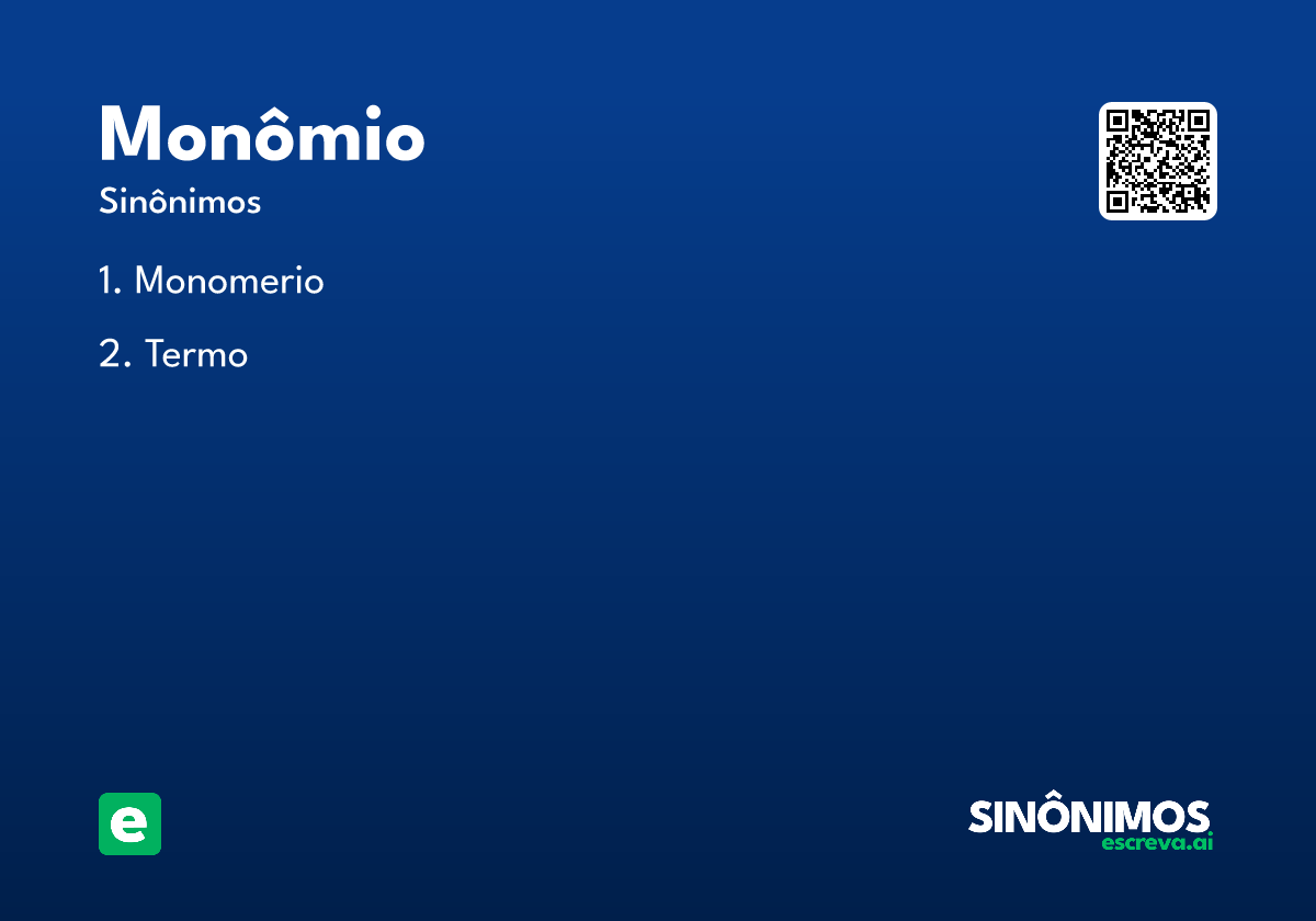 monômio