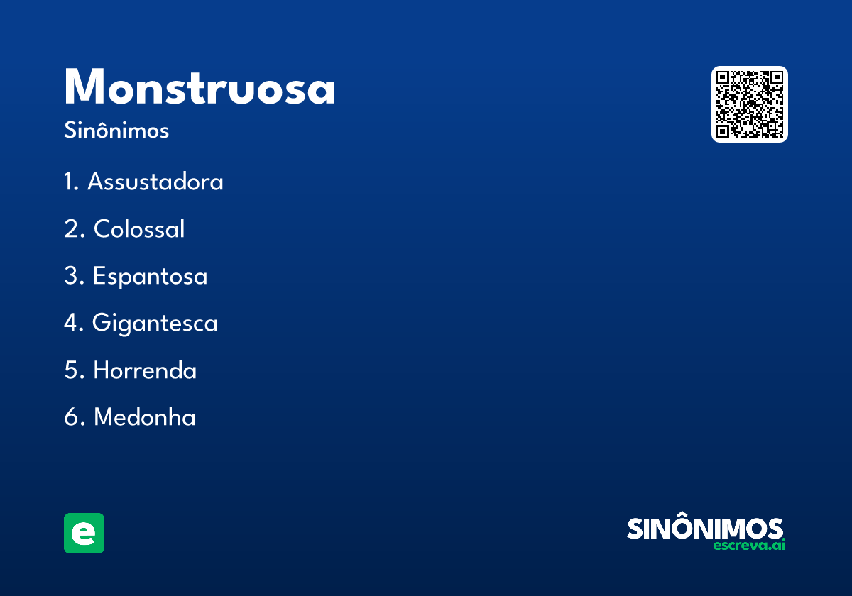 monstruosa