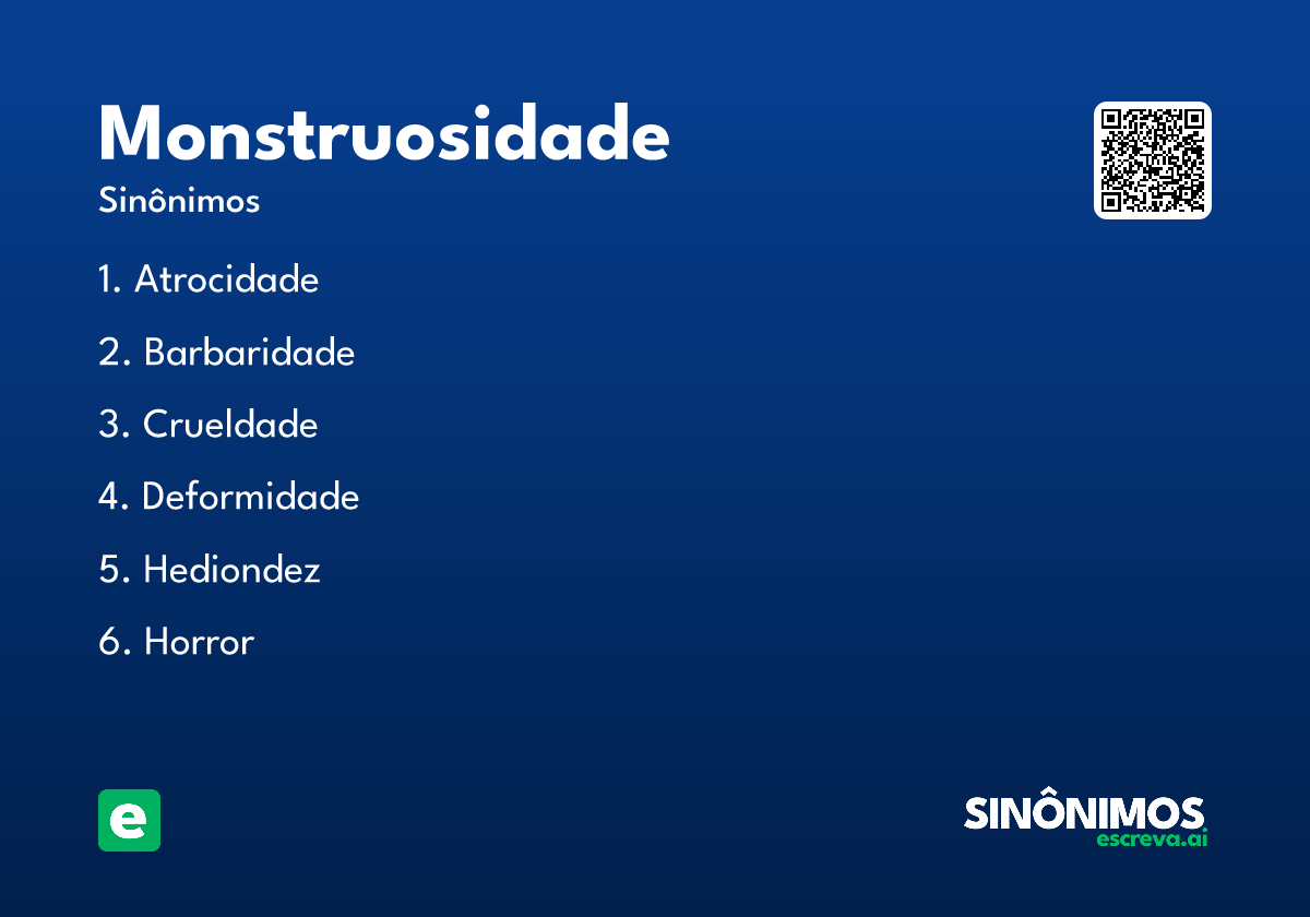 monstruosidade