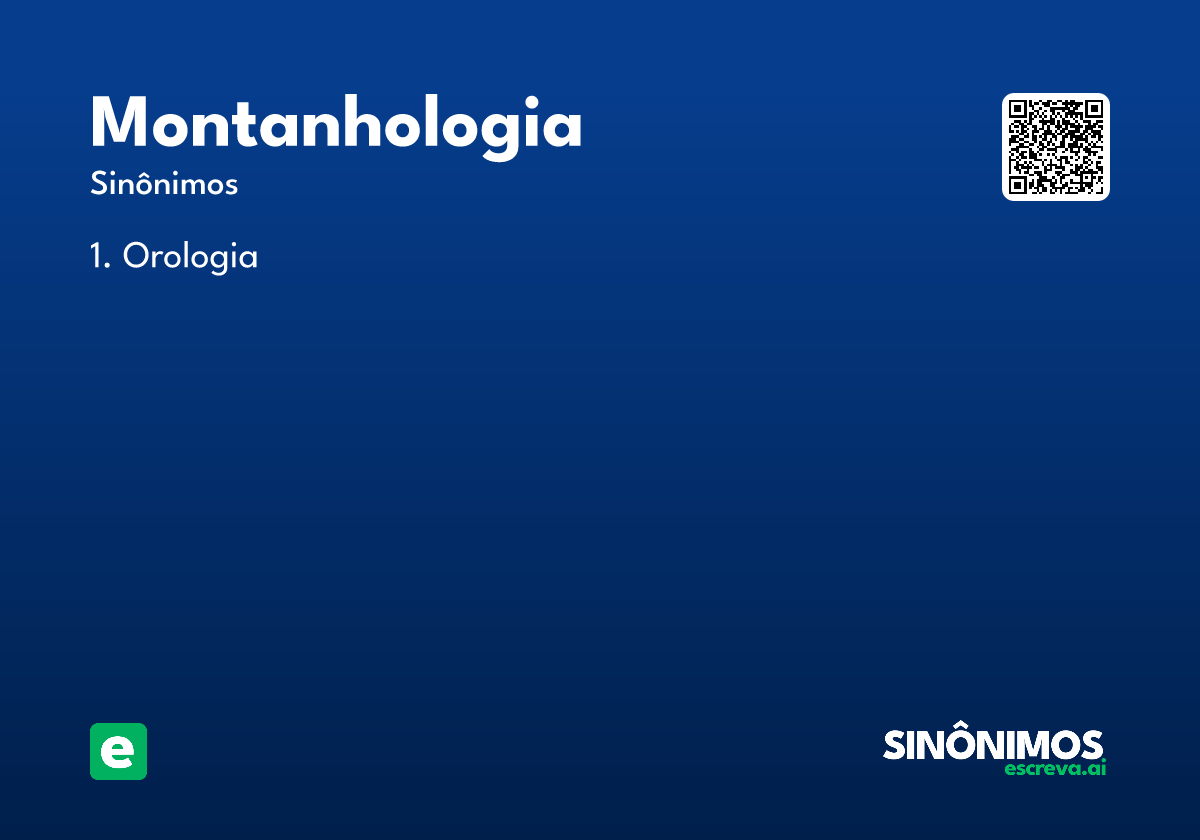 montanhologia