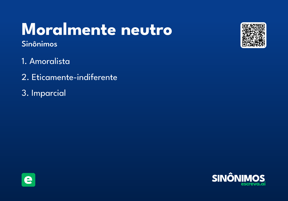 moralmente neutro