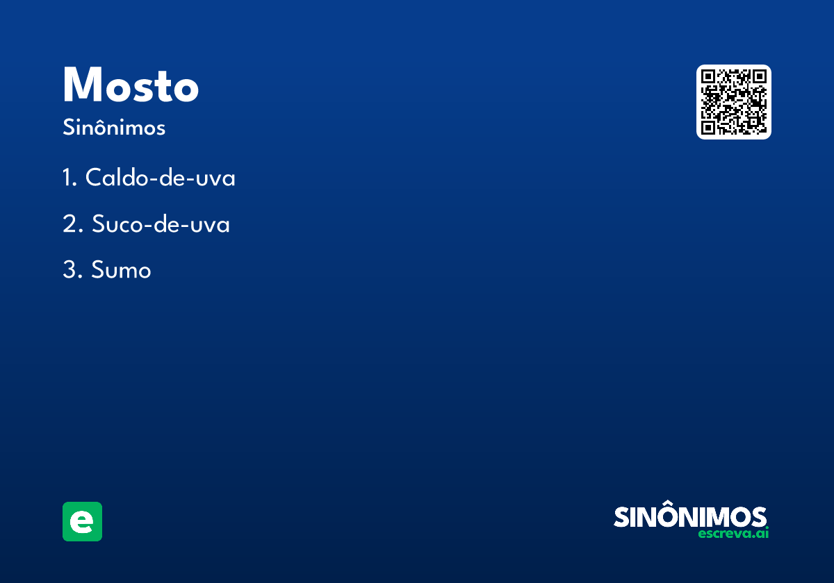 mosto