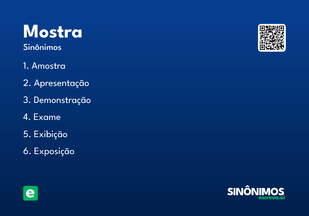 mostra