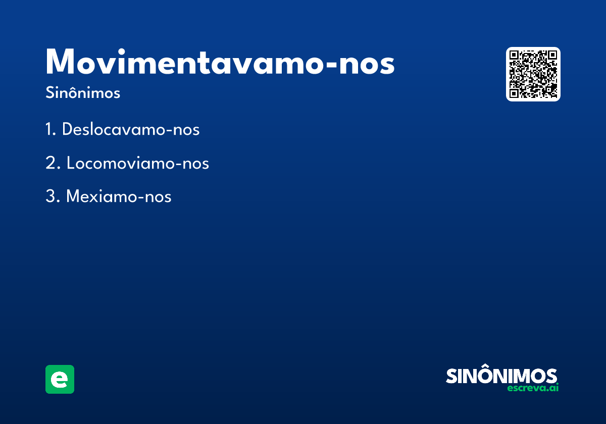 movimentavamo-nos